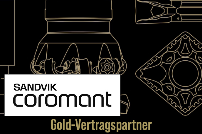 Gold-Vertragspartner von Sandvik Coromant Gold-Vertragspartner von Sandvik Coromant